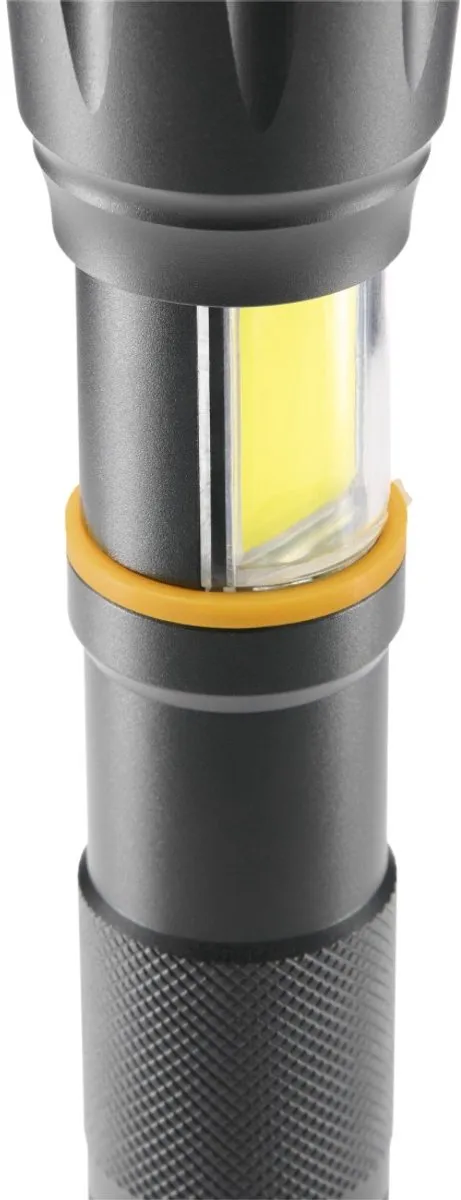 Hama W200 LED-Zaklamp - COB Zoom - Zwart - afbeelding 6 van 6