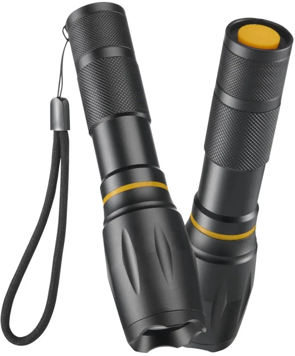 Hama W200 LED-Zaklamp - COB Zoom - Zwart