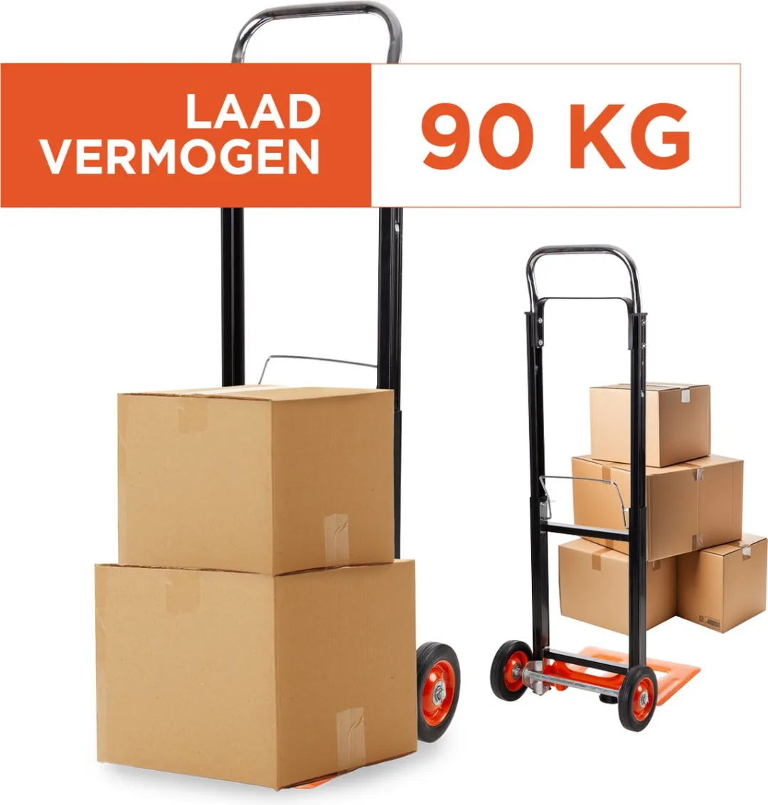 BLACK+DECKER BXWT-H305 Steekwagen - 90kg - Opvouwbaar - afbeelding 6 van 6