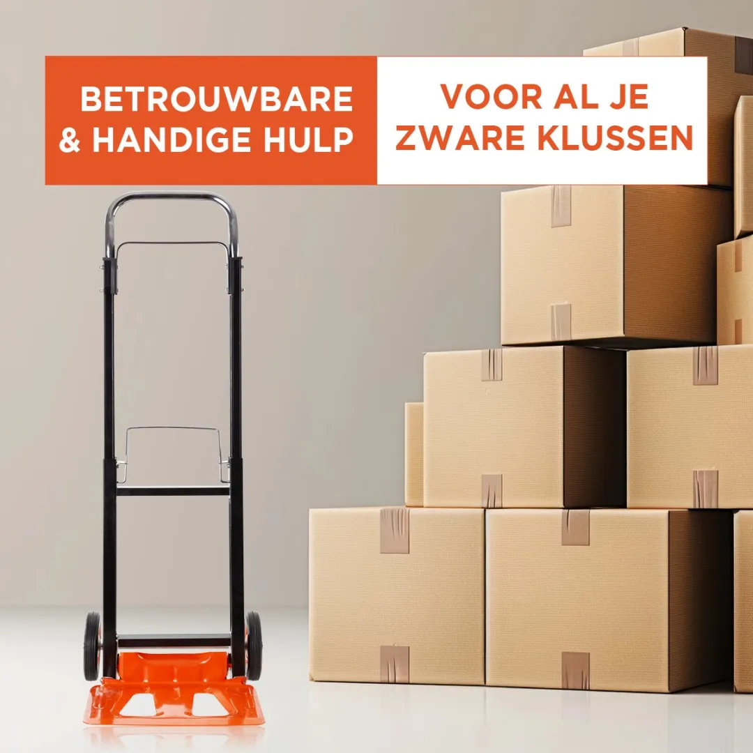 BLACK+DECKER BXWT-H305 Steekwagen - 90kg - Opvouwbaar