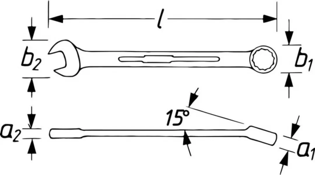 Hazet 600LG-10 Ring-steeksleutel 10mm