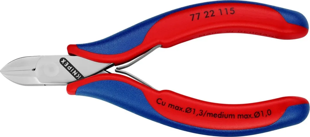 Knipex 77 22 115 Zijsnijtang Ronde kop 115mm