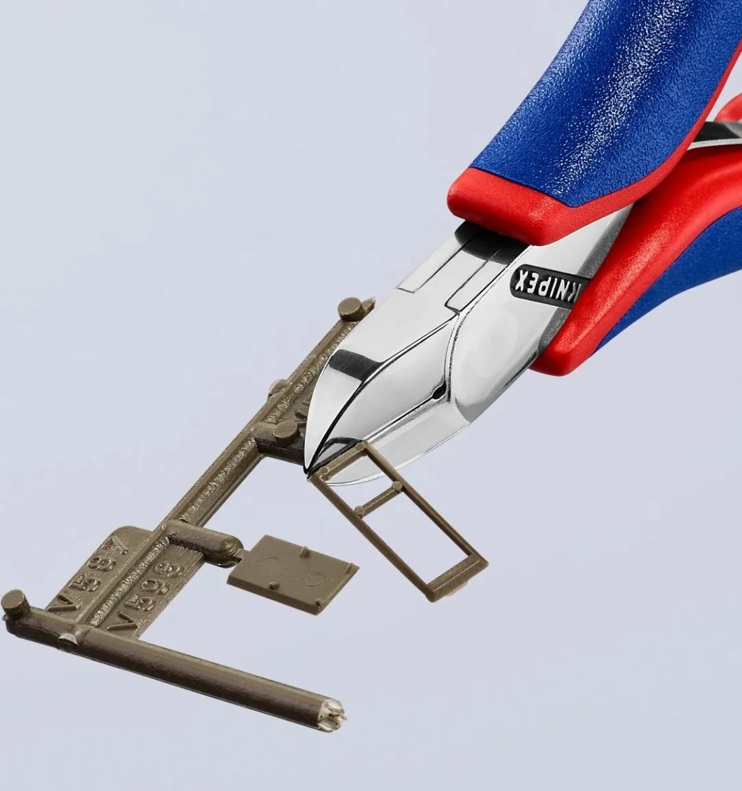 Knipex 77 22 115 Zijsnijtang Ronde kop 115mm
