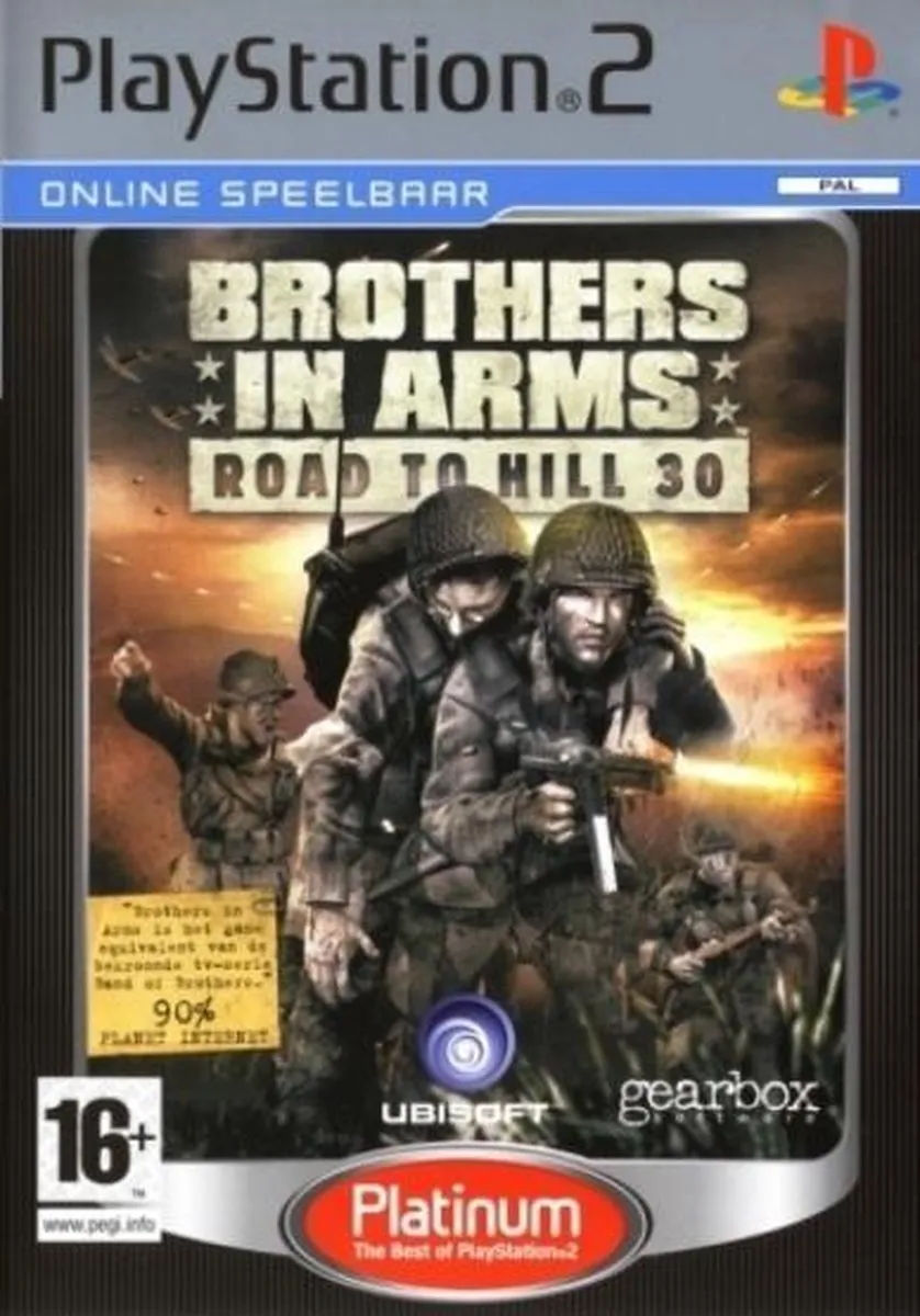 Ubisoft Brothers In Arms - Road To Hill 30 PS2 Game