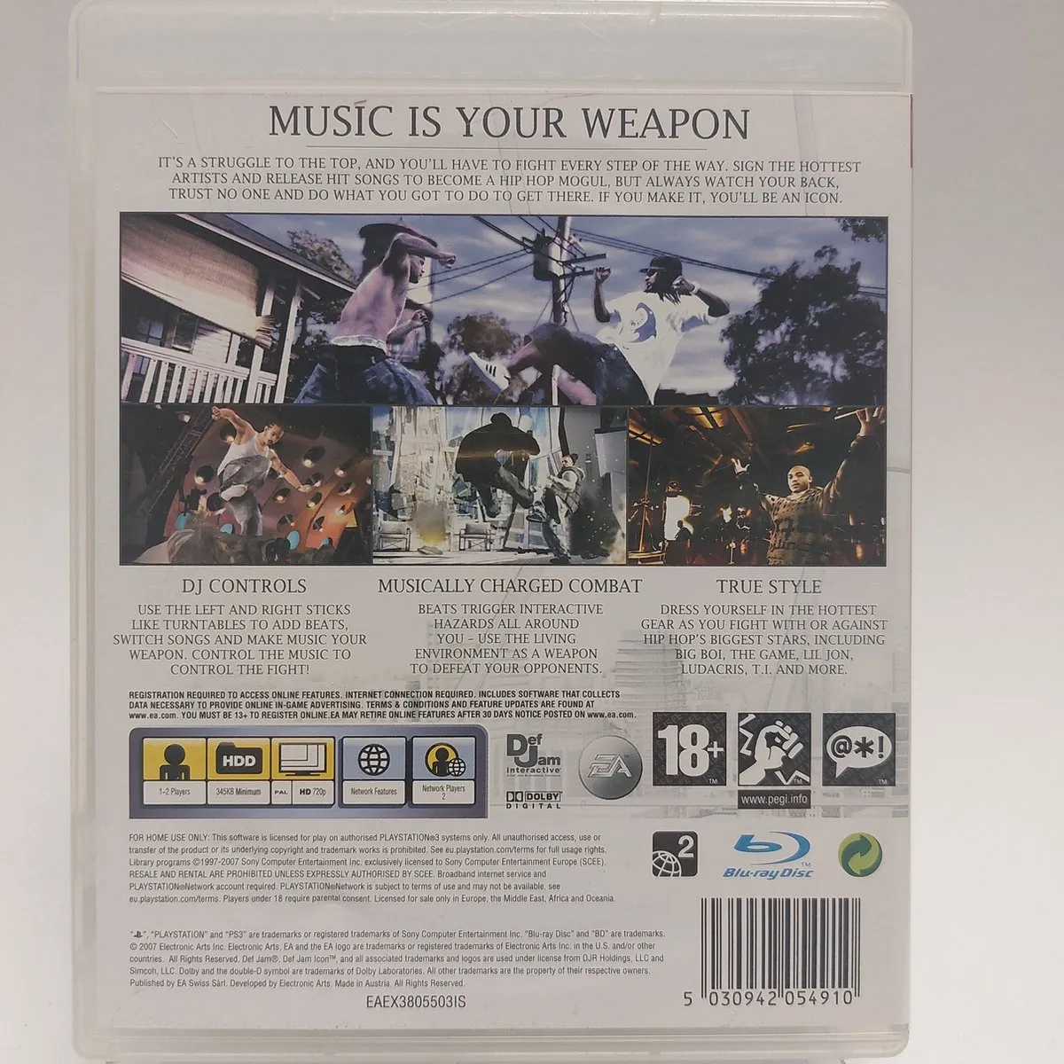 Electronic Arts Def Jam Icon - 1 Speler