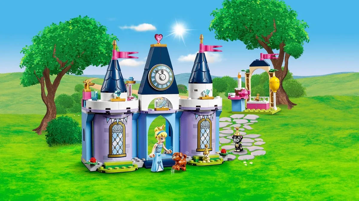 LEGO Disney Princess Kasteelfeest van Assepoester 43178 - 168 Stukken