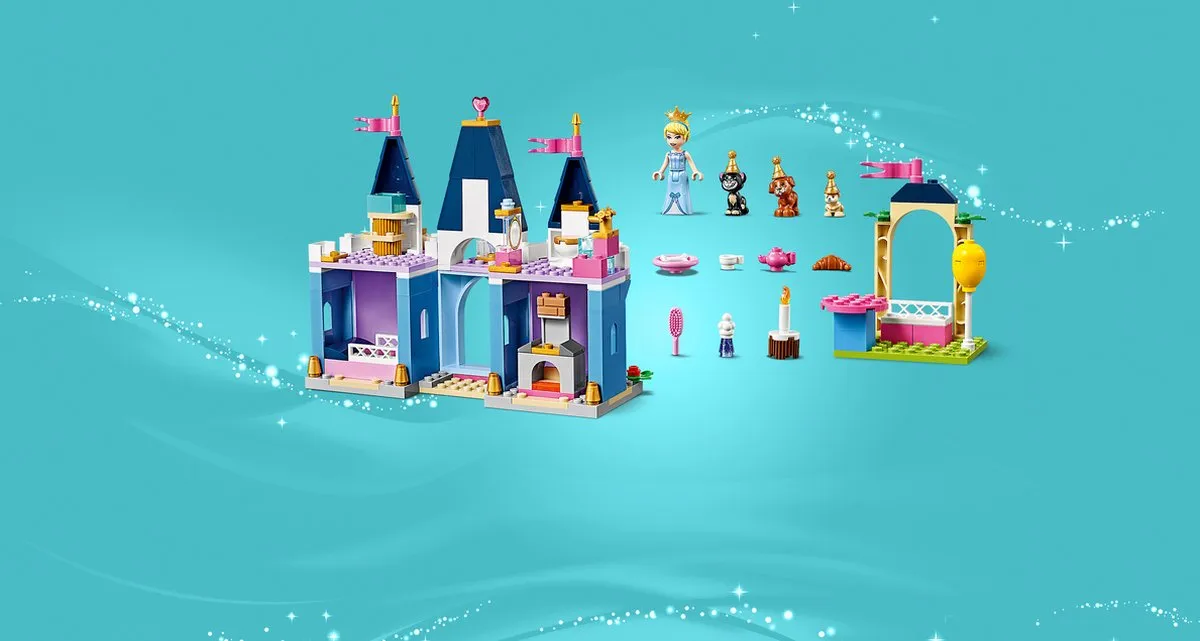 LEGO Disney Princess Kasteelfeest van Assepoester 43178 - 168 Stukken - afbeelding 6 van 6