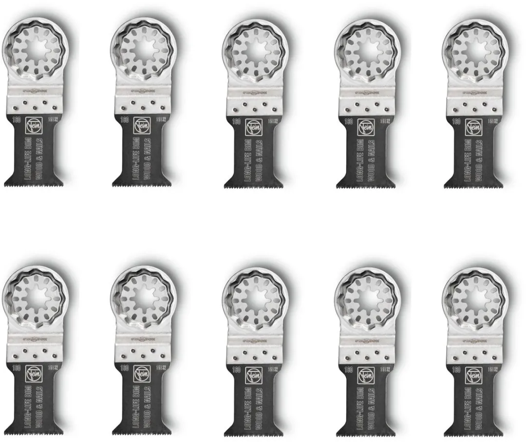 Fein Starlock E-Cut BIM Long-Life-zaagblad 50x35mm VE=10 - 63502160240