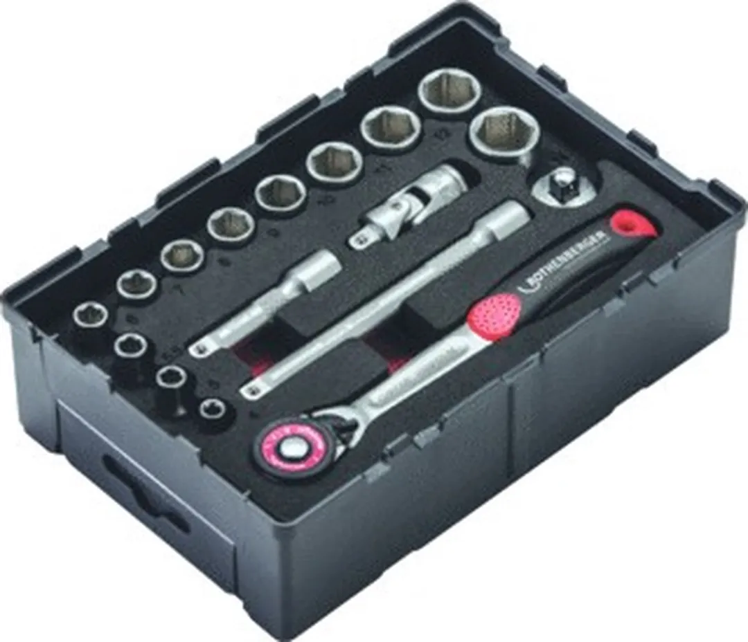 Rothenberger Dopsleutelset 1/4" Ratelset