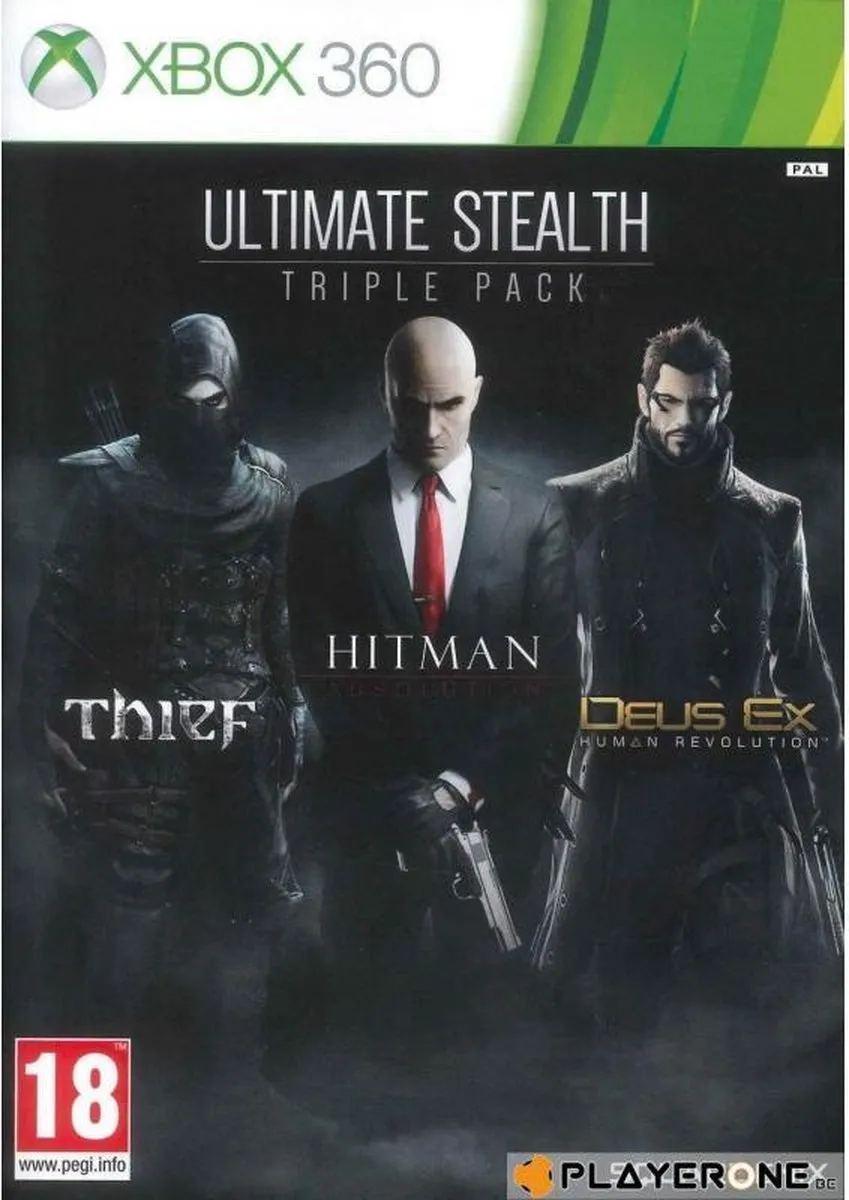 Square Enix ULTIMATE STEALTH Triple Pack - Xbox 360