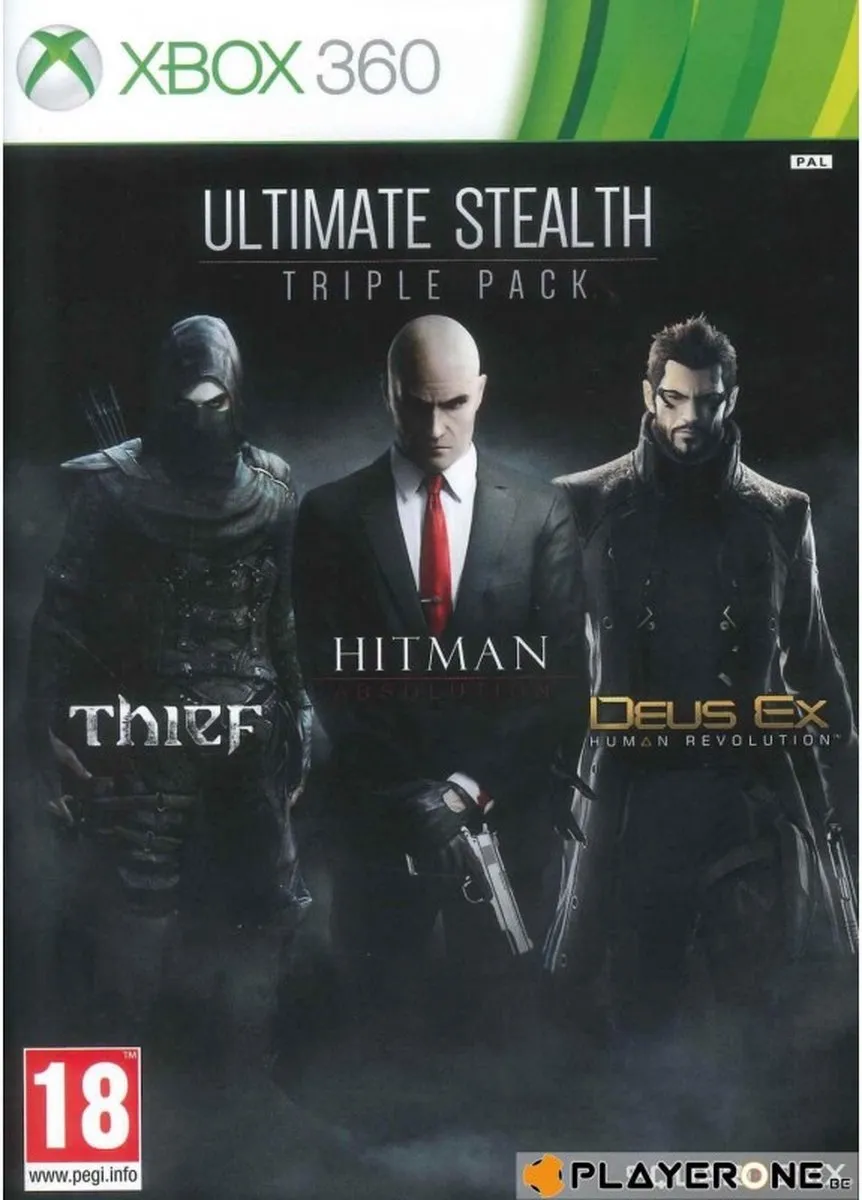 Square Enix ULTIMATE STEALTH Triple Pack - Xbox 360