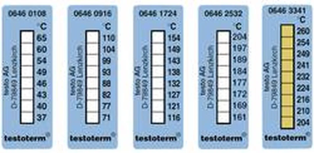 Testo Testoterm Temperatuurmeetstrip 204-260°C