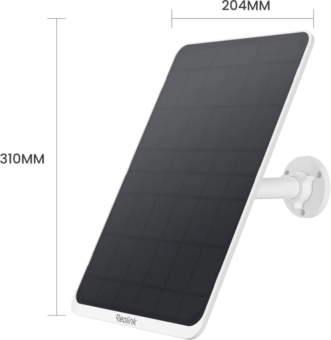 Reolink 12W Zonnepaneel Wit - IP65 Weerbestendig