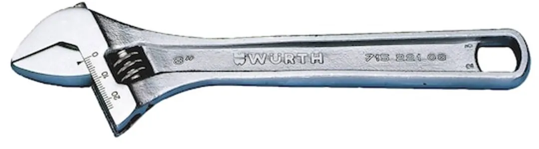 Würth Enkele Steeksleutel VDE Verstelbaar SW0-34 34mm