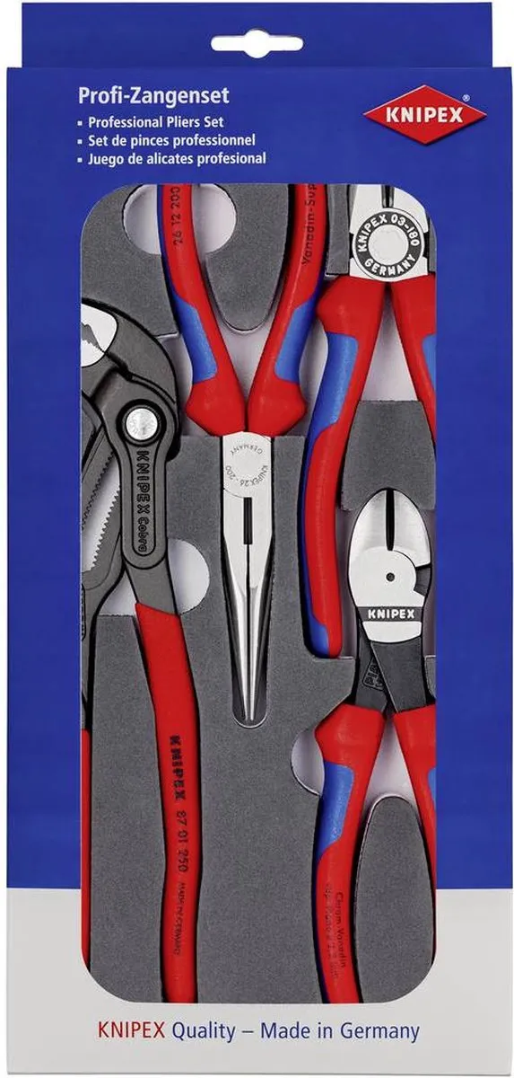 Knipex 00 20 01 V15 Tangenset - 4-delig