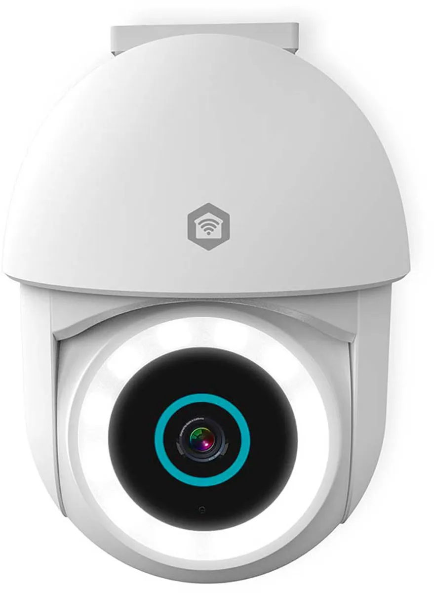 Nedis SmartLife WIFICO22CWT Buitencamera 3MP - Pan & Tilt - Wit