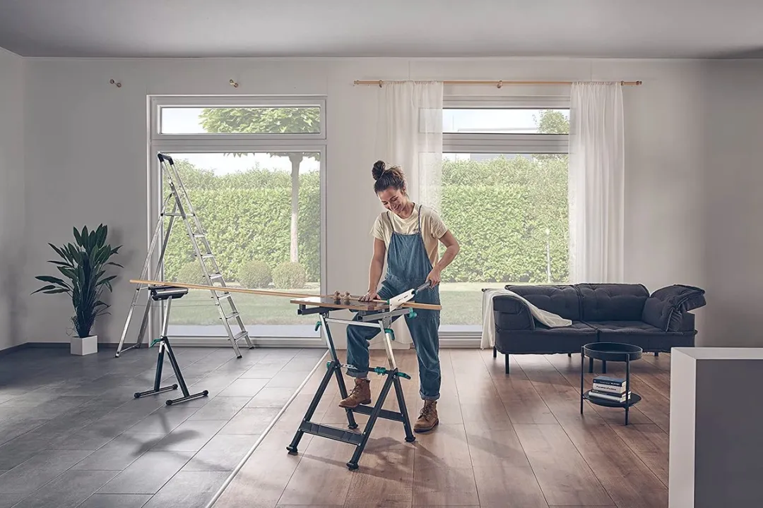 Wolfcraft Master 650 Ergo Werkbank - inklapbaar - 7-delig