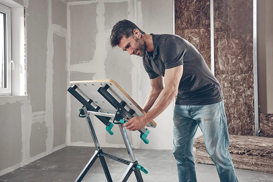 Wolfcraft Master 650 Ergo Werkbank - inklapbaar - 7-delig