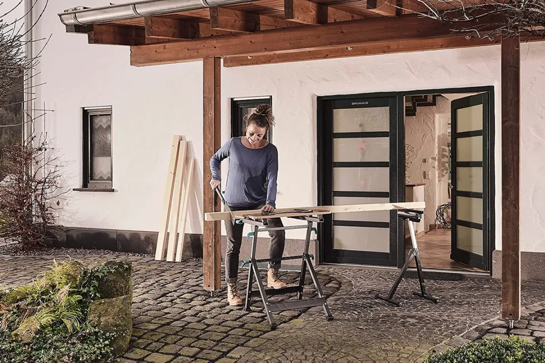 Wolfcraft Master 650 Ergo Werkbank - inklapbaar - 7-delig