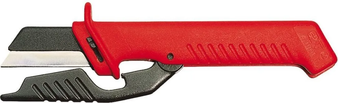 Knipex 98 56 Kabelmes Recht 190mm VDE - Beschermd - Kleurloos