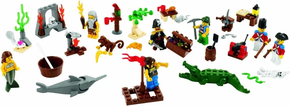 LEGO Pirates Kalender 6299 - 8 Minifiguren