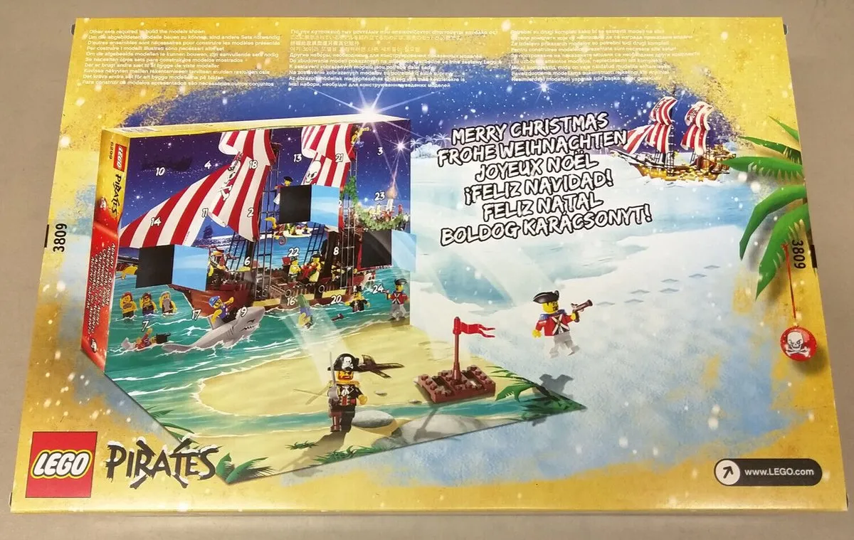 LEGO Pirates Kalender 6299 - 8 Minifiguren