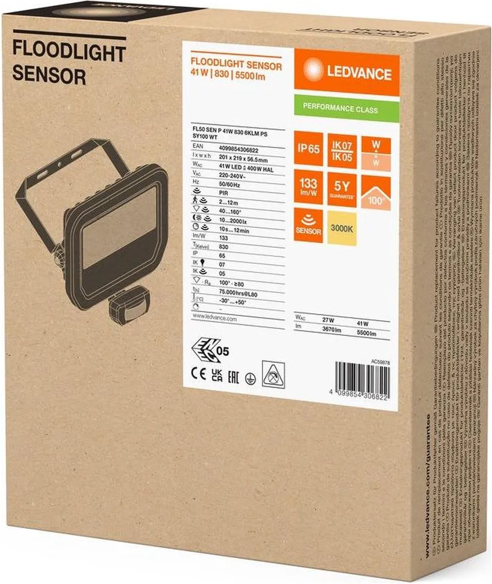 LEDVANCE FL50 SEN P 41W Floodlight