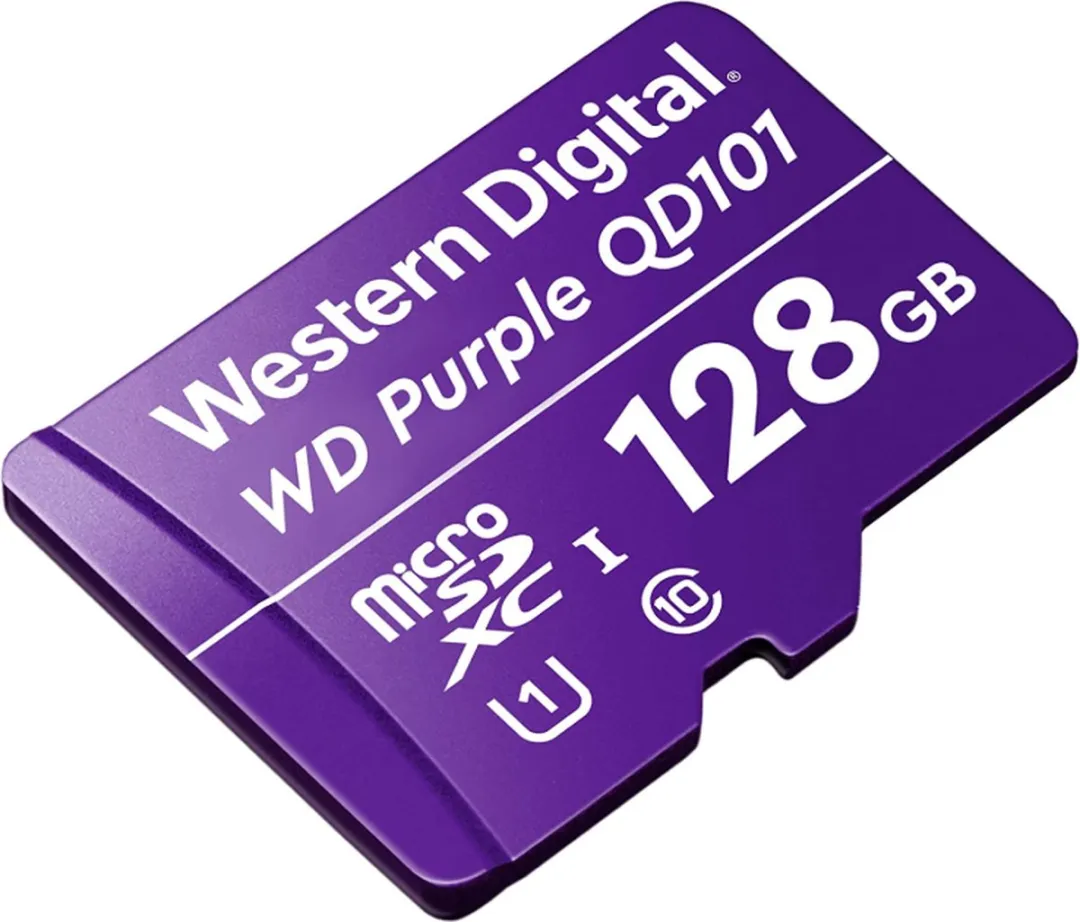 Western Digital WDD128G1P0C SD-kaart 128GB - Paars