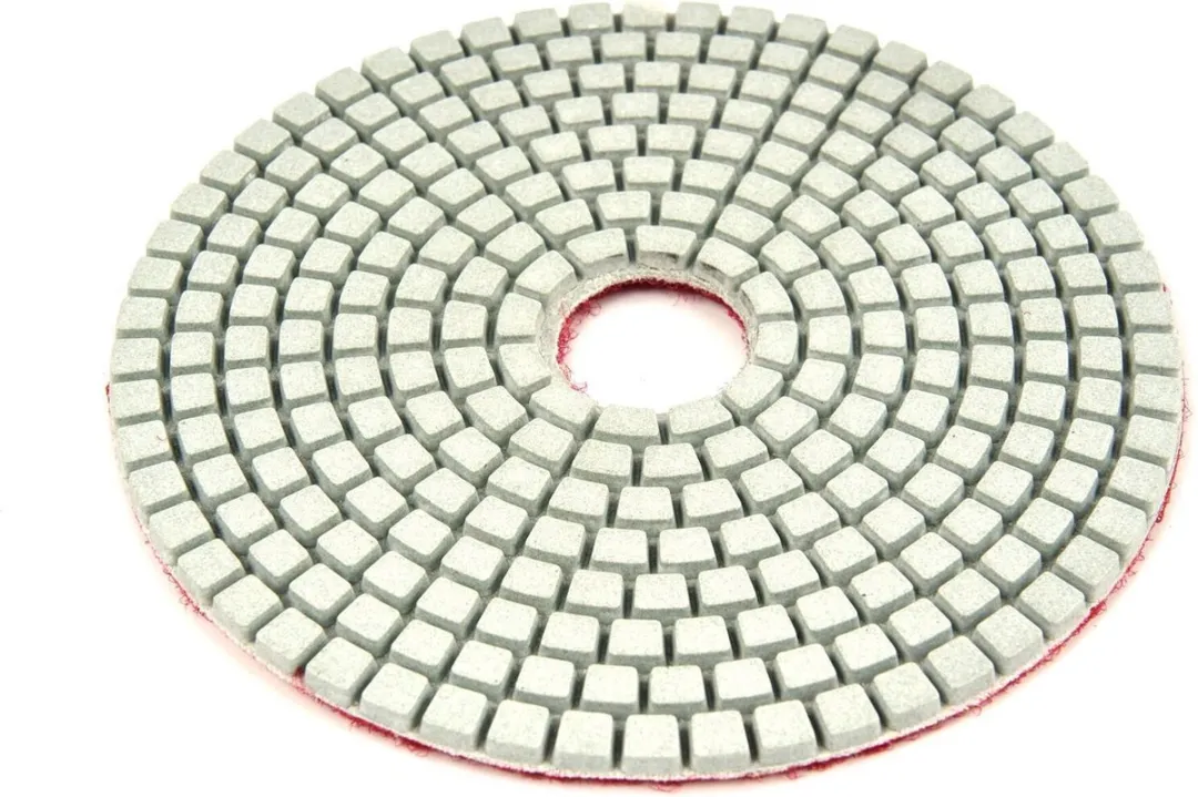 HBM Machines 125mm 6-delige Diamant Polijstschijven M14 - Beton/Marmer/Graniet