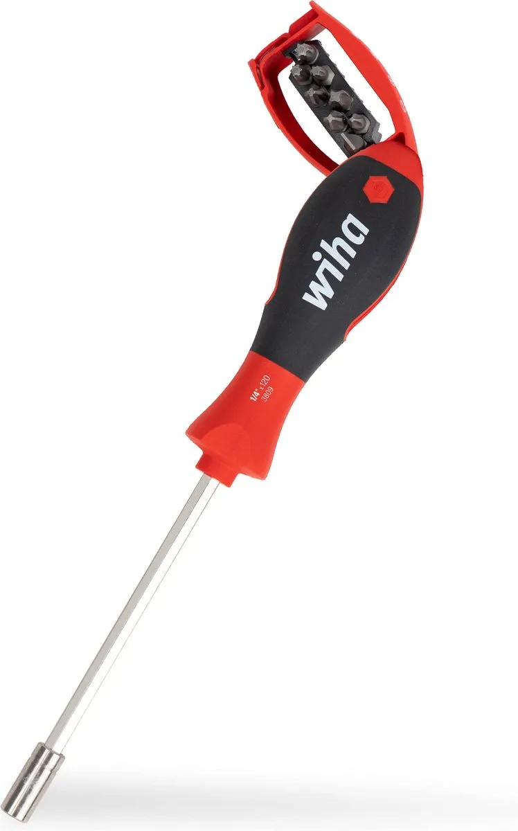 Wiha Magazine SB38090101 Werkplaats Bitschroevendraaierset - 1/4" - 9-delig
