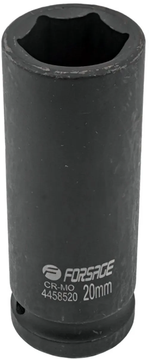 Forsage F-4458520 Diepe Impact Dop 20mm 6-hoekig 1/2"