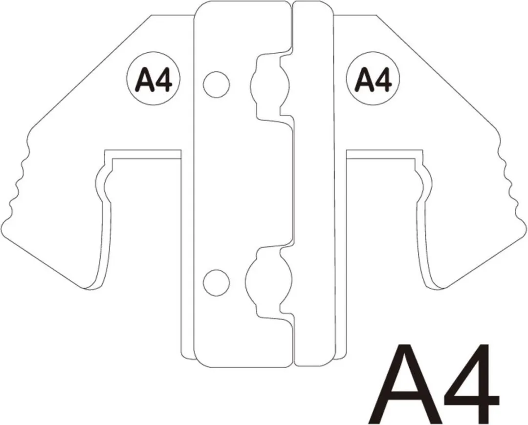 TOOLCRAFT PLE-0A4 Krimphulzen 0.5-2.5mm² - Kleurloos