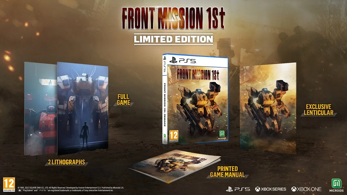 Mindscape Front Mission 1st Remake Limited Edition - PS5