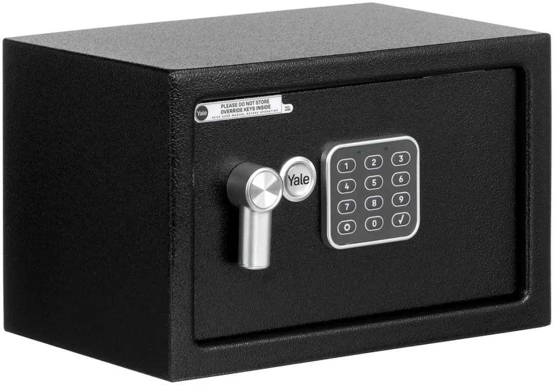 Yale DB2 Elektronische Kluis - 0,5L - Zwart