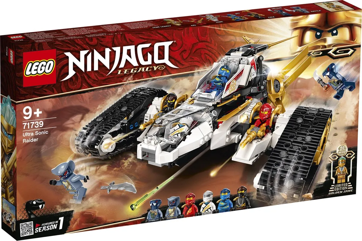 LEGO Ninjago Legacy Ultrasone Aanval 71739 - 725 Stukken - afbeelding 2 van 6