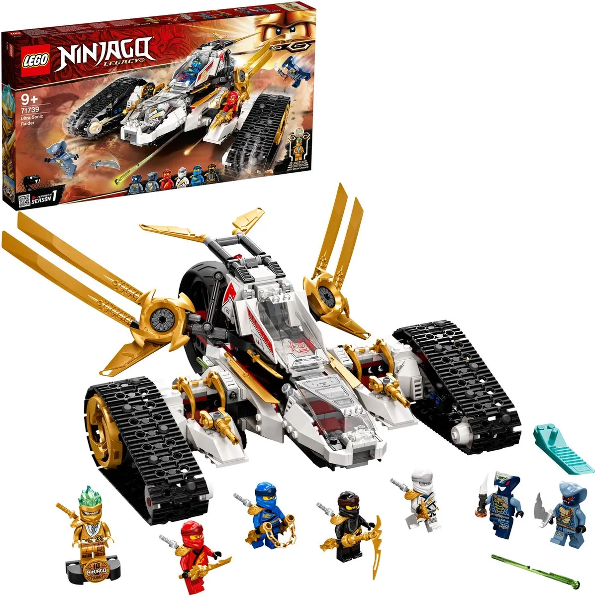 LEGO Ninjago Legacy Ultrasone Aanval 71739 - 725 Stukken - afbeelding 3 van 6