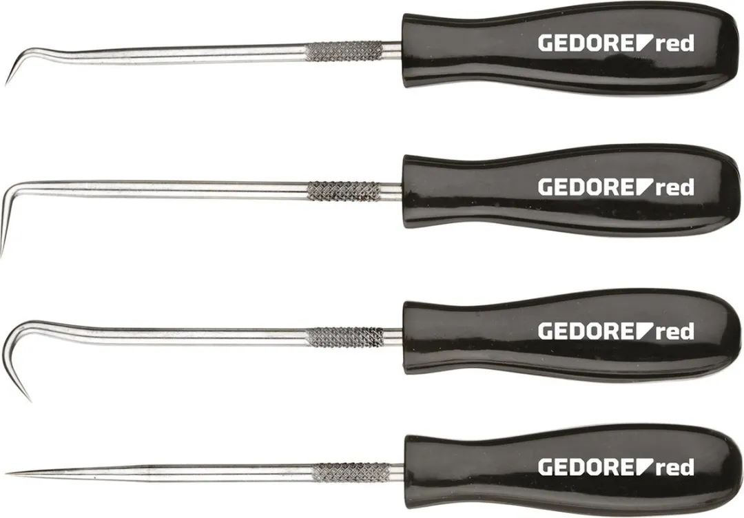 Gedore RED 3301548 Haakset O-ringmontage - 4-delig