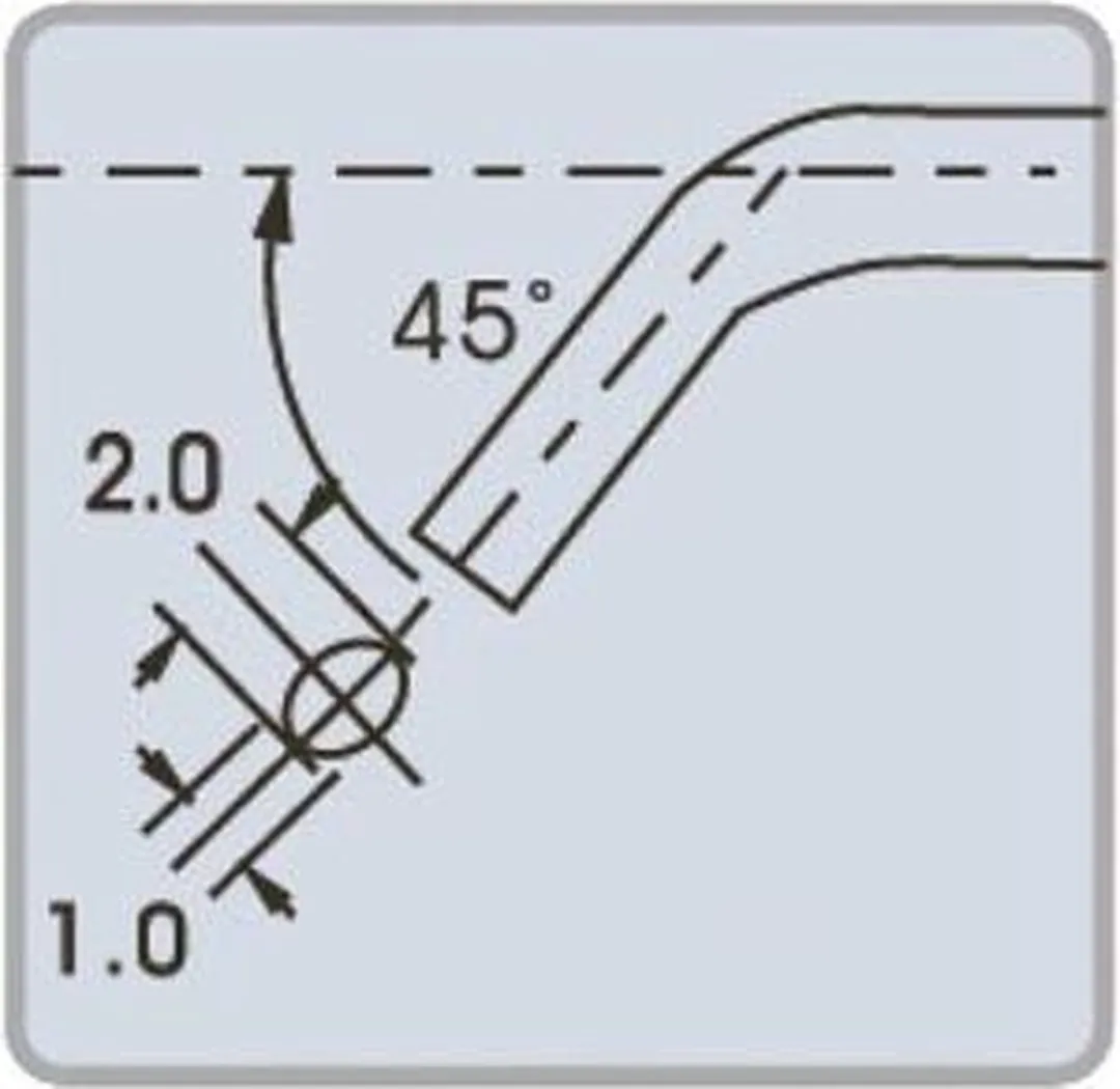 Velleman Punttang 15,5x5,5cm - Geel/Zwart