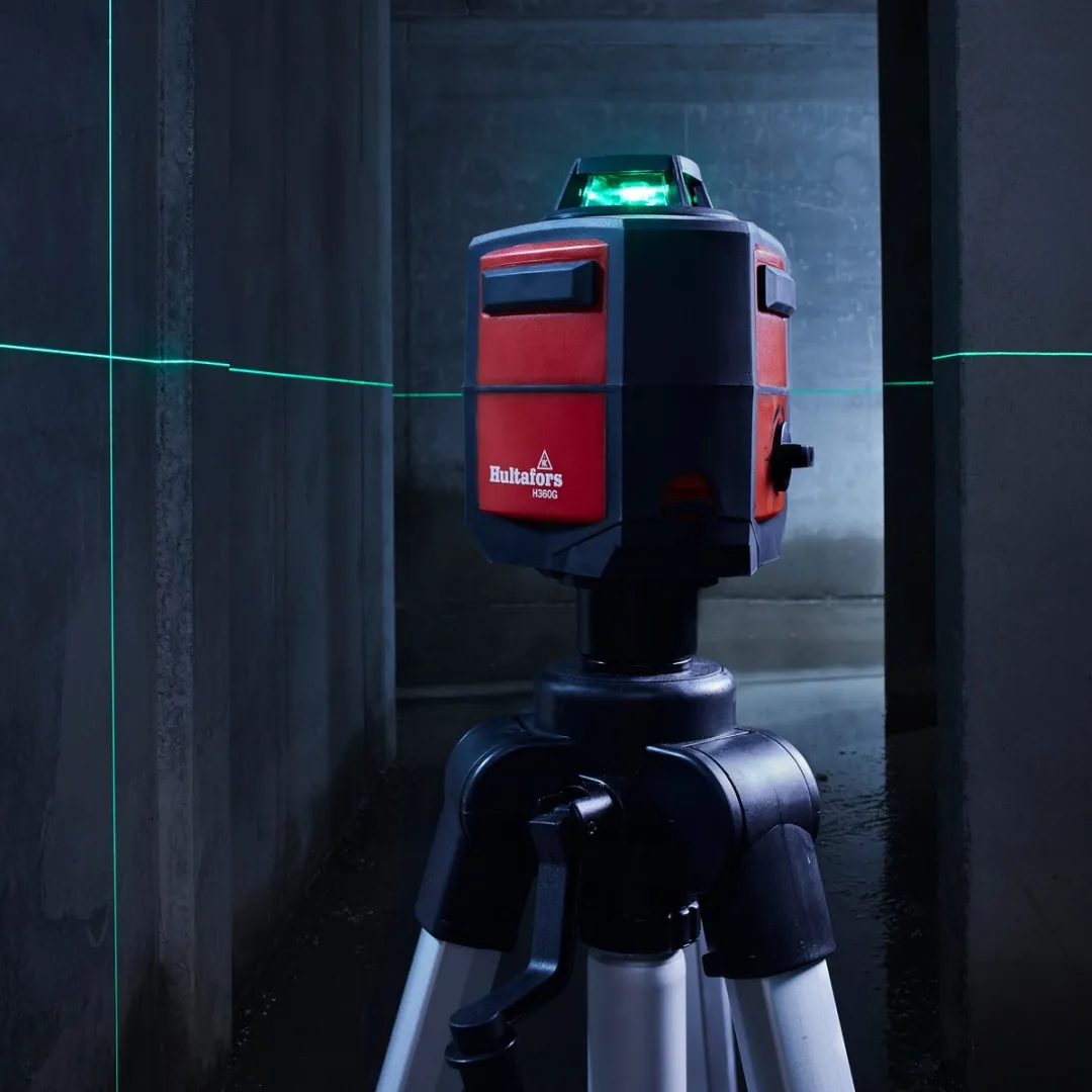 Hultafors H360G Horizontale Kruislijnlaser - Groen - afbeelding 2 van 6