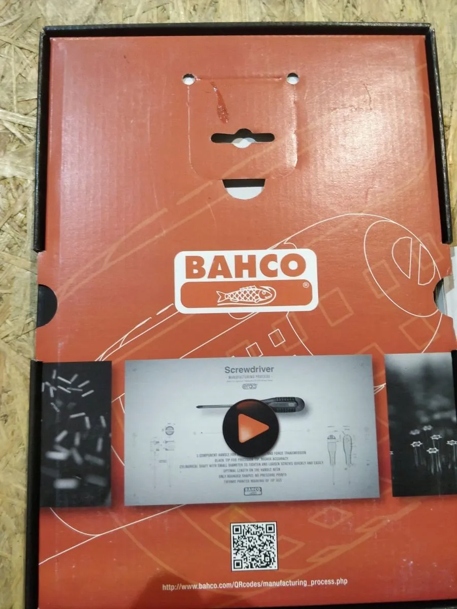 Bahco BE9850B Schroevendraaierset - 4 Delen - Torx T10/T15/T20/T25