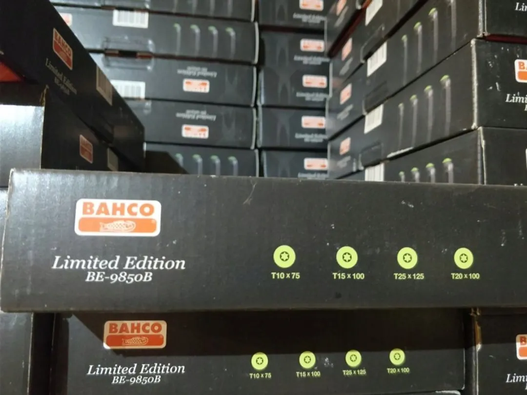 Bahco BE9850B Schroevendraaierset - 4 Delen - Torx T10/T15/T20/T25