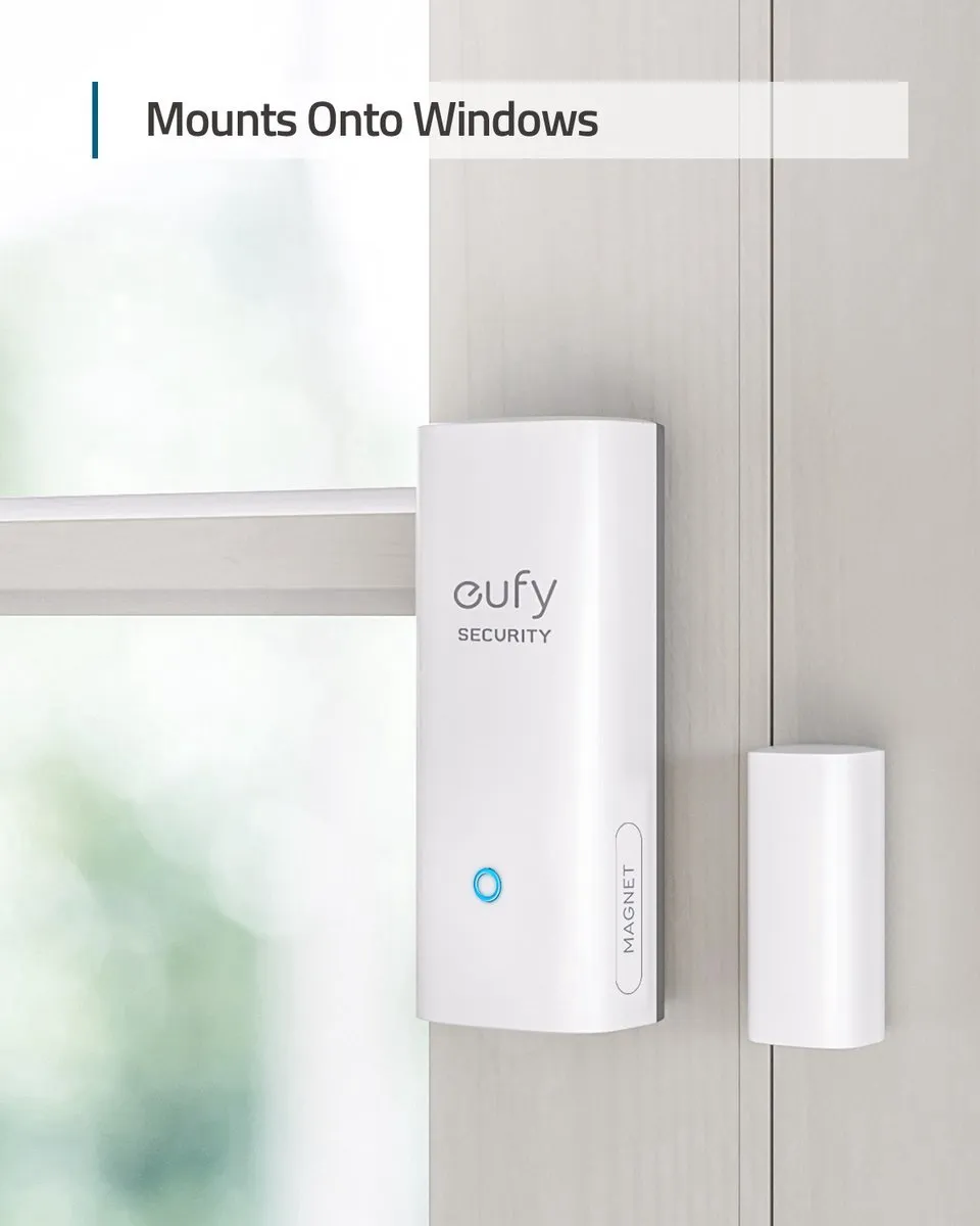 Eufy Raamsensor Deursensor 2-Pack - Wit
