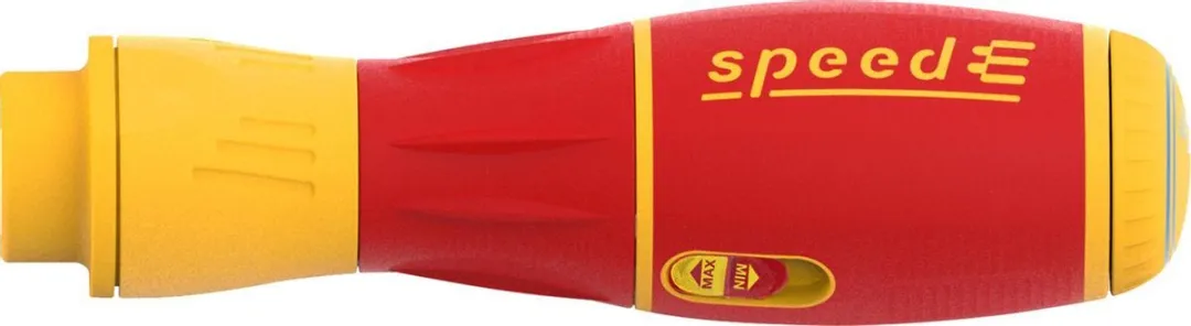 Wiha E-Schroevendraaierset speedE II 591T101 - 7-delig - Rood/Geel