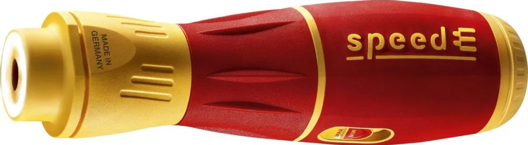 Wiha E-Schroevendraaierset speedE II 591T101 - 7-delig - Rood/Geel