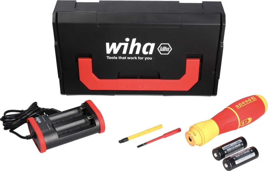 Wiha E-Schroevendraaierset speedE II 591T101 - 7-delig - Rood/Geel - afbeelding 6 van 6