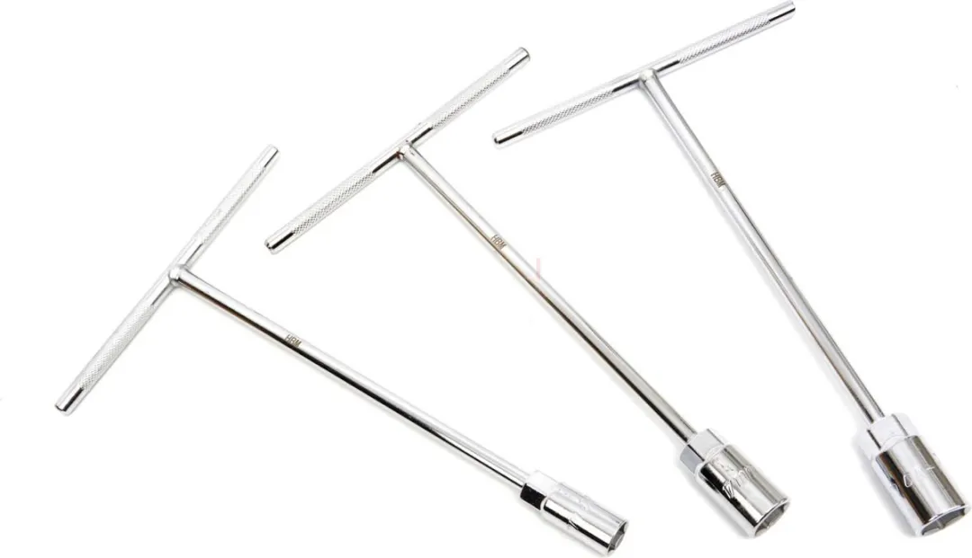 HBM Extra Lange T-Sleutelset 3-delig 14/17/19mm - 27