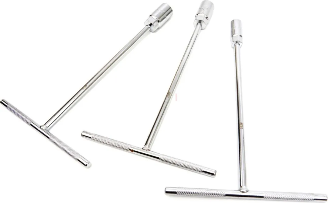HBM Extra Lange T-Sleutelset 3-delig 14/17/19mm - 27