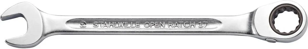 Stahlwille 41171010 Steek-ringratelsleutel 17/10mm - Inch