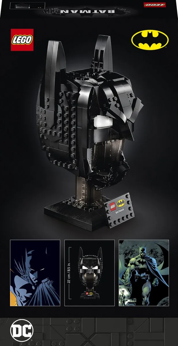 LEGO Batman Masker 76182 - Zwart