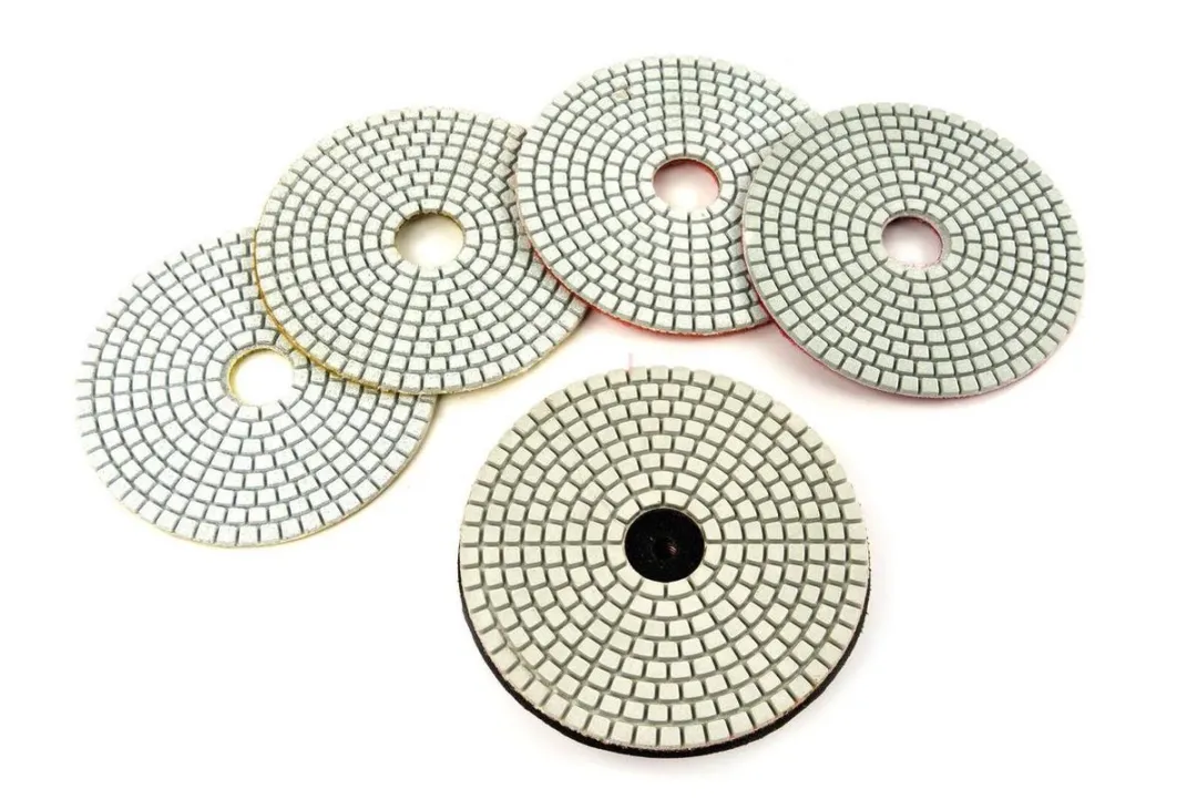 HBM 125mm 6-delige Diamant Polijstschijvenset M14